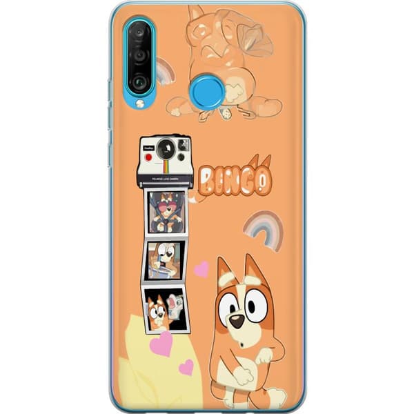 Kompatibelt Mobildeksel til Huawei P30 lite Bluey