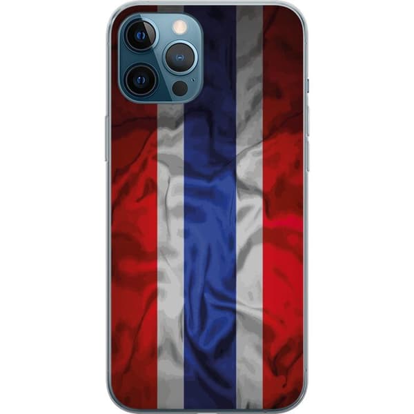 Kompatibelt Mobildeksel til Apple iPhone 12 Pro Max Ren flaggdesign med nasjonale farger