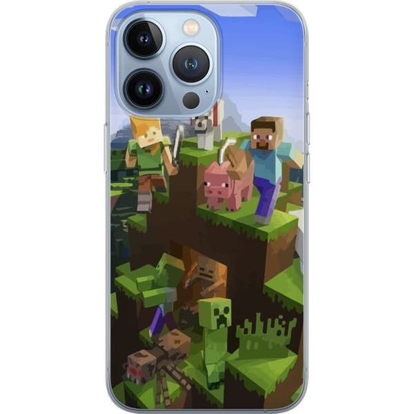 Yhteensopiva Puhelinkuori Apple iPhone 13 Pro Minecraft