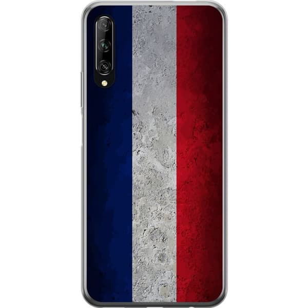 Kompatibelt Mobildeksel til Huawei P smart Pro 2019 Rent fransk flaggdesign