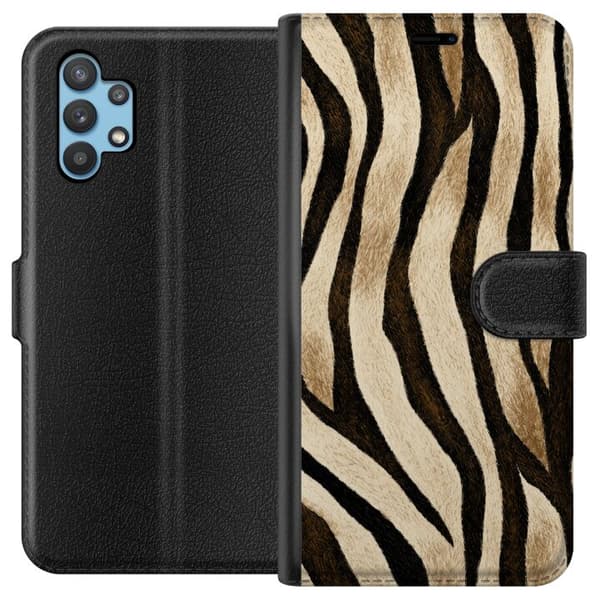 Kompatibelt Plånboksfodral till Samsung Galaxy A32 5G Zebra Muse