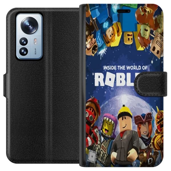 Kompatibel Tegnebogsetui til Xiaomi 12 Pro Roblox