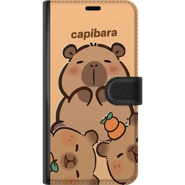 Kompatibel Tegnebogsetui til Apple iPhone 11 Capybara kawaii sød figur samlerobjekt