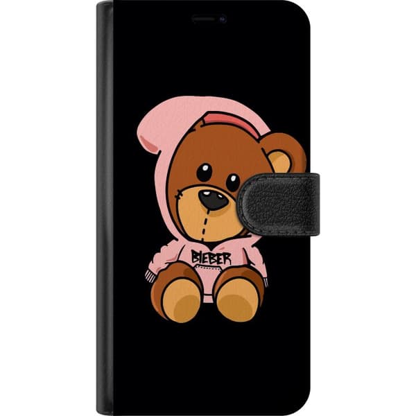 Kompatibel Tegnebogsetui til Apple iPhone 12 Teddybjørn Bieber