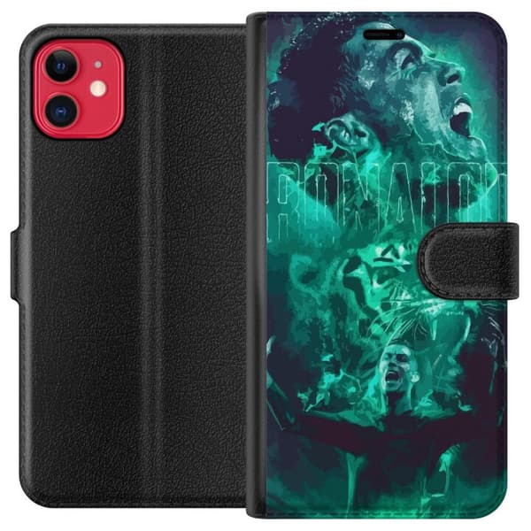Kompatibelt Lommeboketui til Apple iPhone 11 Cristiano Ronaldo