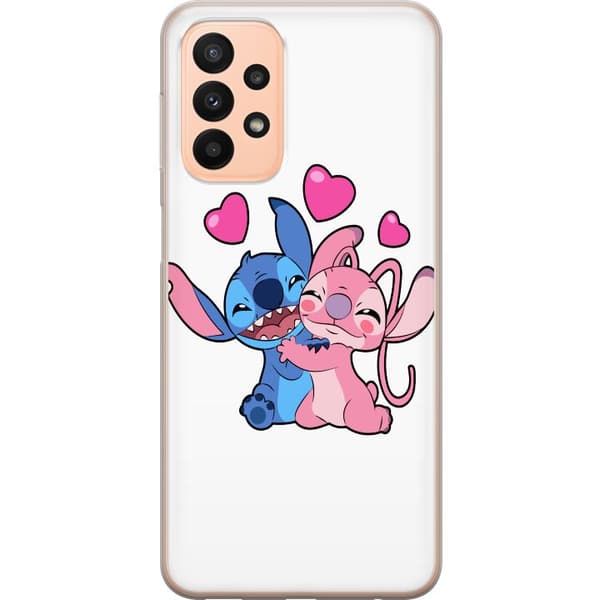 Kompatibelt Mobildeksel til Samsung Galaxy A23 5G Lilo & Stitch