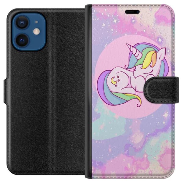 Kompatibelt Lommeboketui til Apple iPhone 12 Unicorn