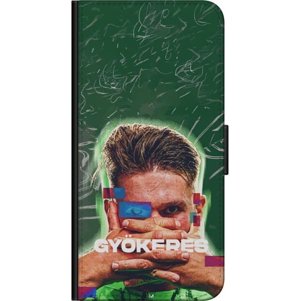Kompatibel Tegnebogsetui til Samsung Galaxy Note20 Viktor Gyökeres grön energi
