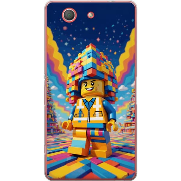 Kompatibelt Mobildeksel til Sony Xperia Z3 Compact Byggklossfigur