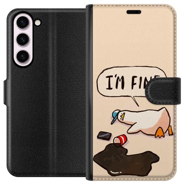 Kompatibelt Plånboksfodral till Samsung Galaxy S23+ Full Anka