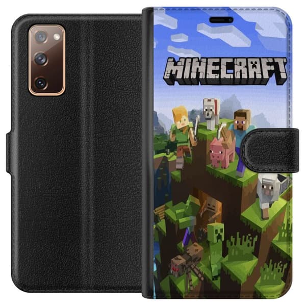 Kompatibelt Lommeboketui til Samsung Galaxy S20 FE Minecraft