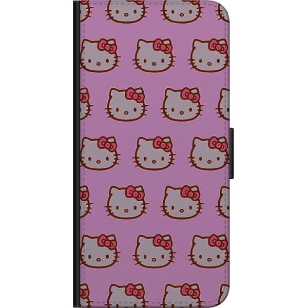 Kompatibel Tegnebogsetui til Motorola Moto G9 Play Hello Kitty