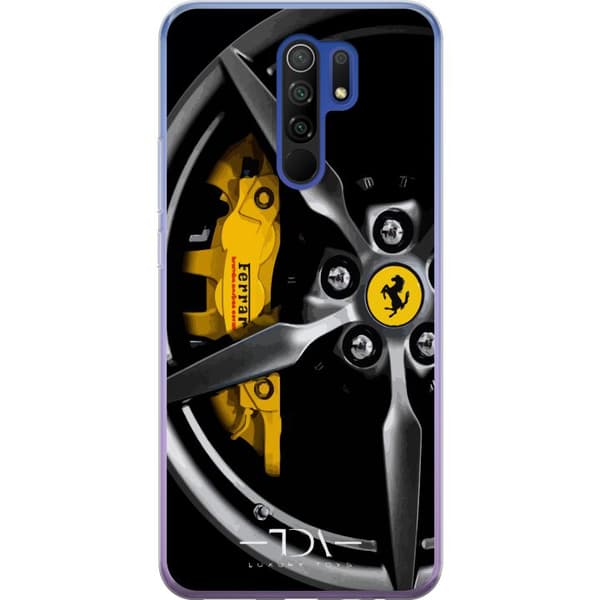 Kompatibelt Mobilskal till Xiaomi Redmi 9 Ferrari Bil