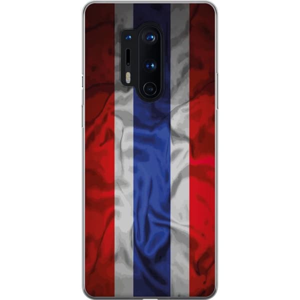 Kompatibelt Mobildeksel til OnePlus 8 Pro Ren flaggdesign med nasjonale farger