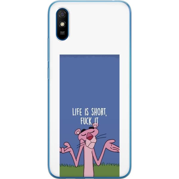Kompatibelt Mobildeksel til Xiaomi Redmi 9AT Life Is Short citat