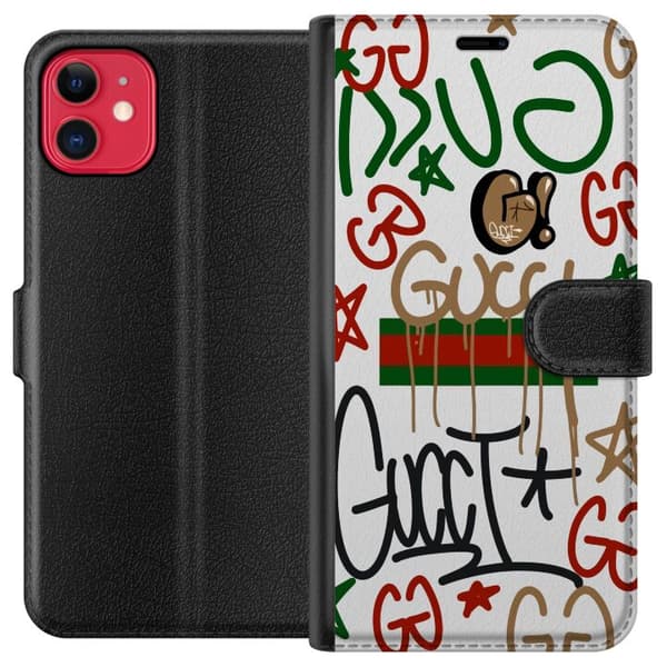 Kompatibelt Plånboksfodral till Apple iPhone 11 Guggi Graffiti