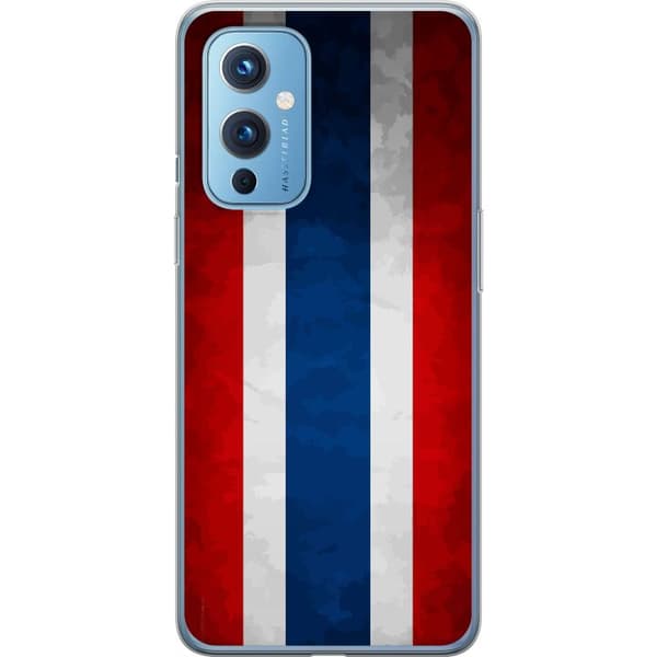 Kompatibelt Mobildeksel til OnePlus 9 Thai flagg i stilren retrodesign