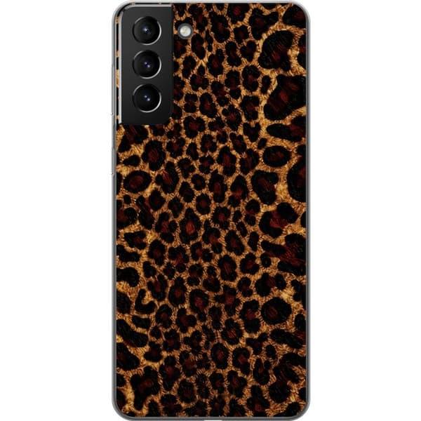 Kompatibelt Mobildeksel til Samsung Galaxy S21+ 5G Leopardikon