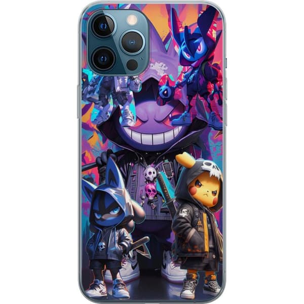 Kompatibelt Mobildeksel til Apple iPhone 12 Pro Max Pokemon