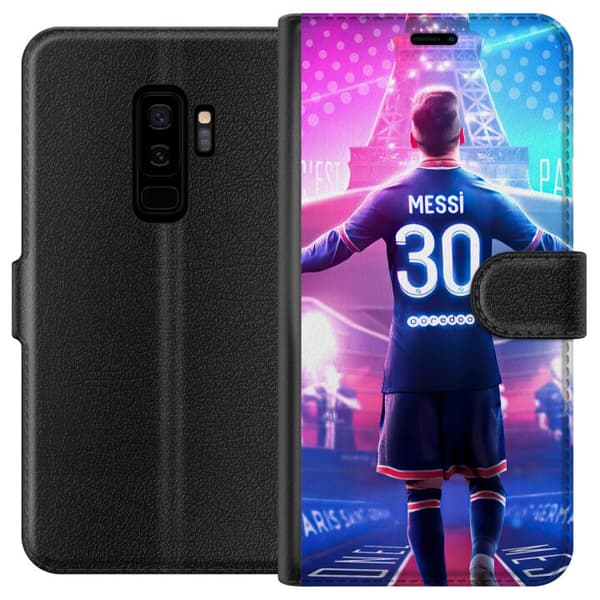 Kompatibelt Plånboksfodral till Samsung Galaxy S9+ Messi