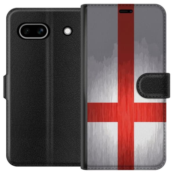 Kompatibelt Plånboksfodral till Google Pixel 7a Englands flagga