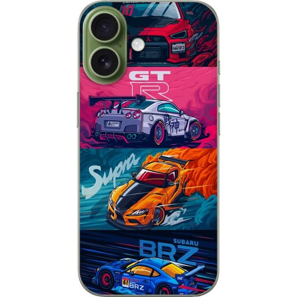 Kompatibelt Mobildeksel til Apple iPhone 17 Subaru Racing
