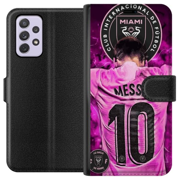 Kompatibelt Lommeboketui til Samsung Galaxy A52s 5G Messi