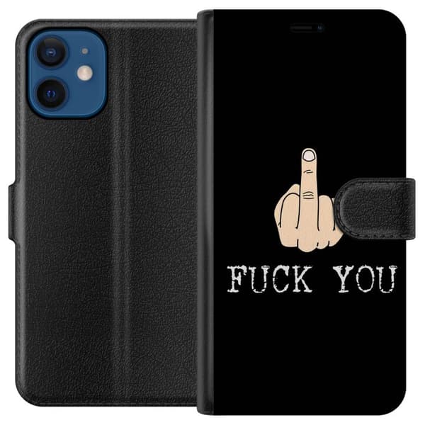 Kompatibelt Lommeboketui til Apple iPhone 12 Faen Deg