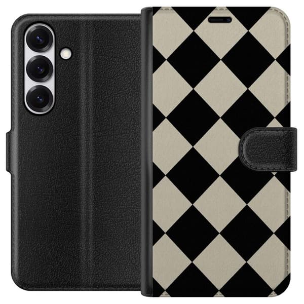Kompatibel Tegnebogsetui til Samsung Galaxy S26 Mono-diamant