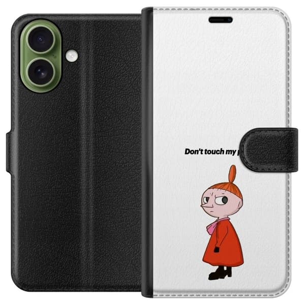 Kompatibelt Lommeboketui til Apple iPhone 17 Don't Touch My Phone