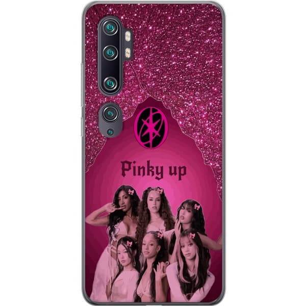 Kompatibelt Mobildeksel til Xiaomi Mi Note 10 KATSEYE Pinky Up