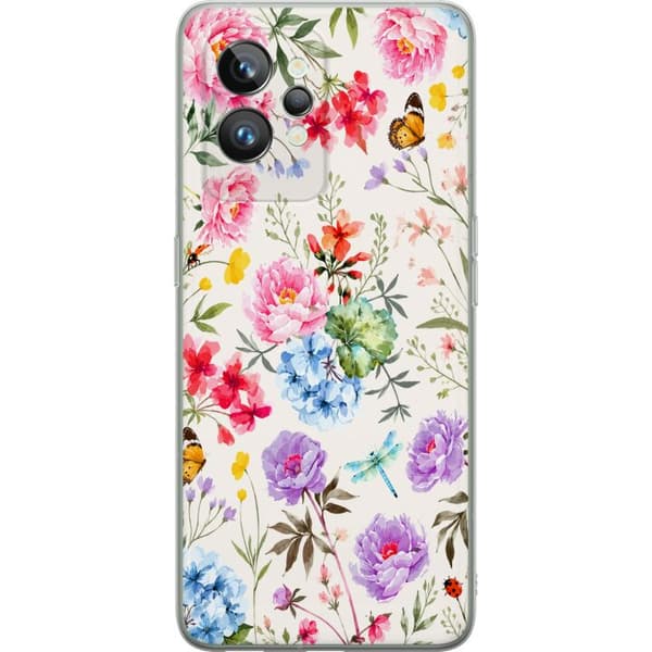 Kompatibelt Mobilskal till Realme GT2 Pro Bloom Society