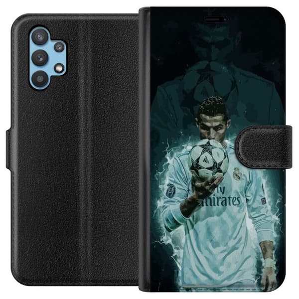 Kompatibelt Plånboksfodral till Samsung Galaxy A32 5G Ronaldo - 7