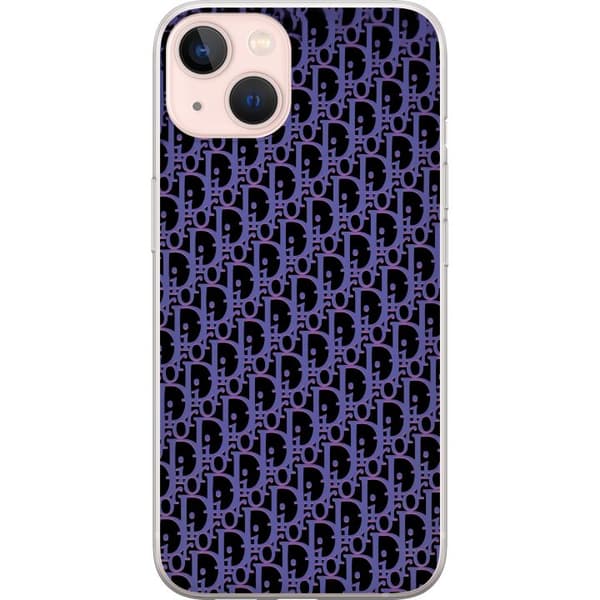 Kompatibelt Mobildeksel til Apple iPhone 13 Moderneluksuriøst monogram i stilrent design