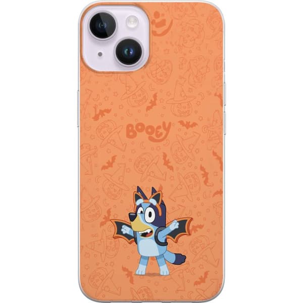 Kompatibelt Mobildeksel til Apple iPhone 15 Plus Søt tegnet Halloweenmotiv for barn