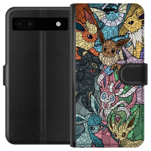 Kompatibel Tegnebogsetui til Google Pixel 6a Pokemon