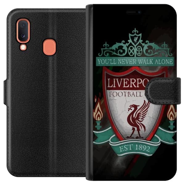 Kompatibelt Plånboksfodral till Samsung Galaxy A20e Liverpool
