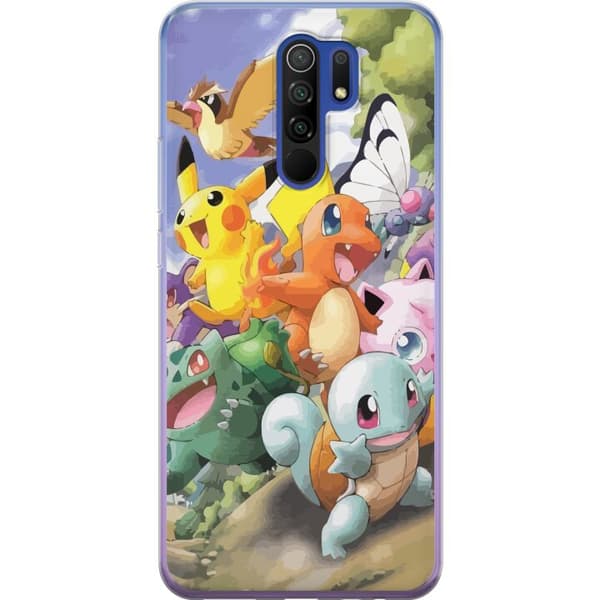 Kompatibelt Mobilskal till Xiaomi Redmi 9 Pokemon