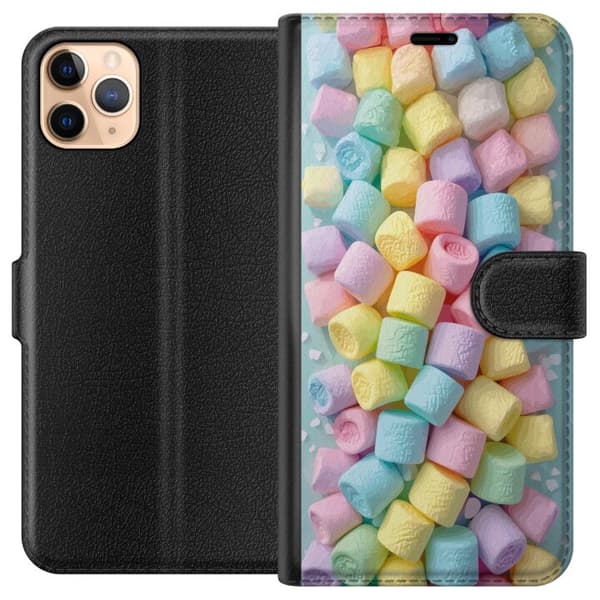 Kompatibelt Plånboksfodral till Apple iPhone 11 Pro Max Söt godisdesign med marshmallows