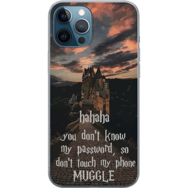 Kompatibelt Mobilskal till Apple iPhone 12 Pro Harry Potter Text
