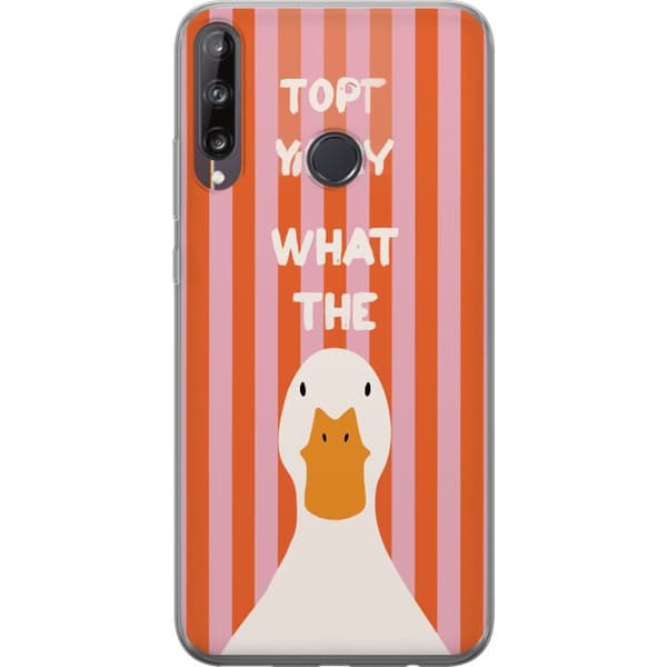 Kompatibelt Mobilskal till Huawei P40 lite E What The Duck