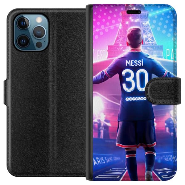 Kompatibelt Plånboksfodral till Apple iPhone 12 Pro Lionel Messi