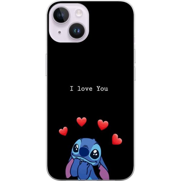 Kompatibel Mobilcover til Apple iPhone 14 Stitch Kærlighed