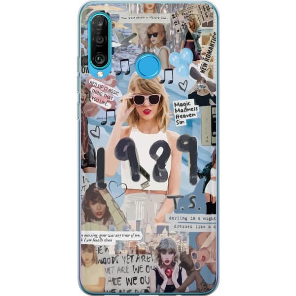 Kompatibelt Mobilskal till Huawei P30 lite Taylor Swift