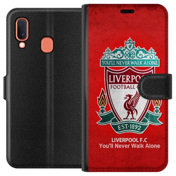 Kompatibelt Lommeboketui til Samsung Galaxy A20e Liverpool