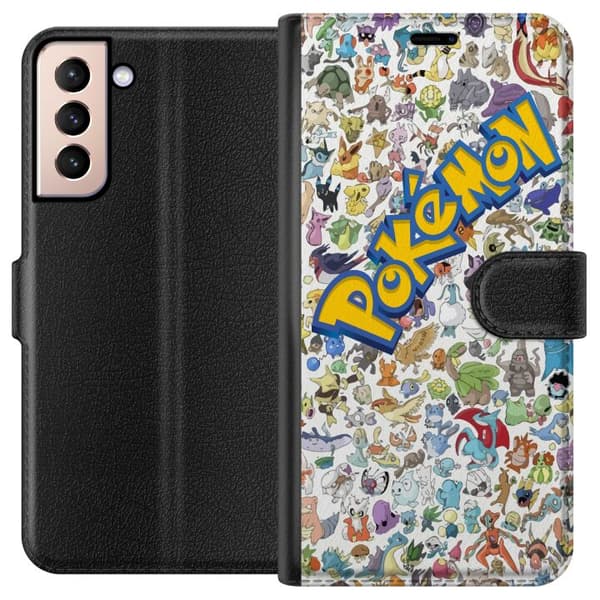 Kompatibelt Plånboksfodral till Samsung Galaxy S21 Pokemon
