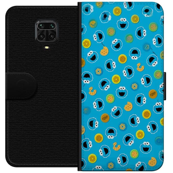 Kompatibel Tegnebogsetui til Xiaomi Redmi Note 9 Pro Mönster med kakmonster