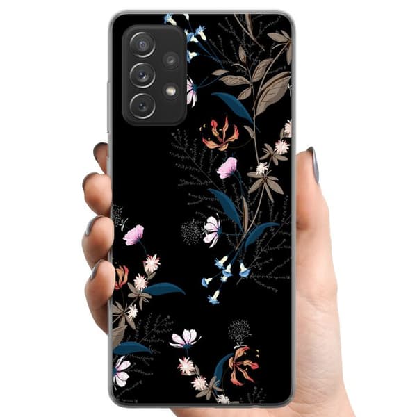 Kompatibelt Mobildeksel til Samsung Galaxy A52 5G Blomster