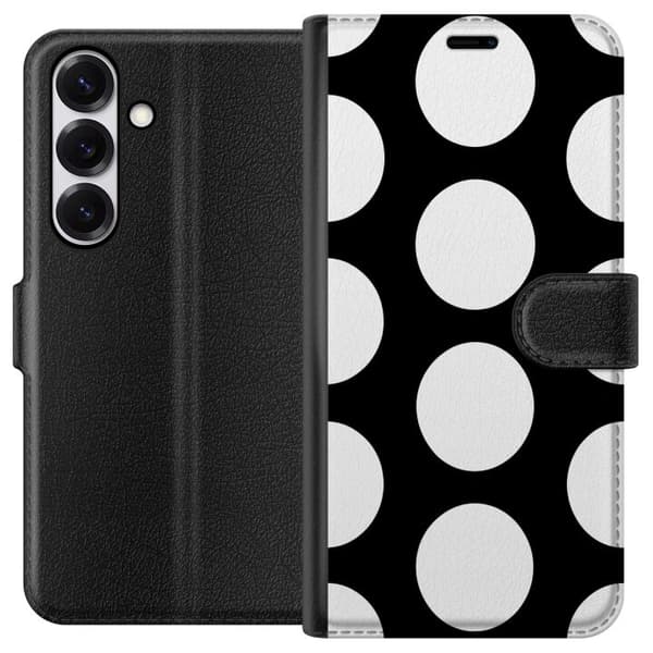Kompatibel Tegnebogsetui til Samsung Galaxy S25 Mono Pop