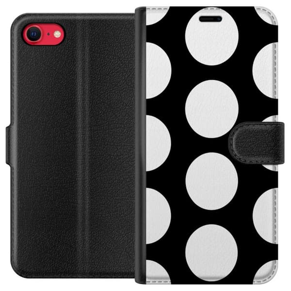 Kompatibelt Plånboksfodral till Apple iPhone 7 Mono Pop
